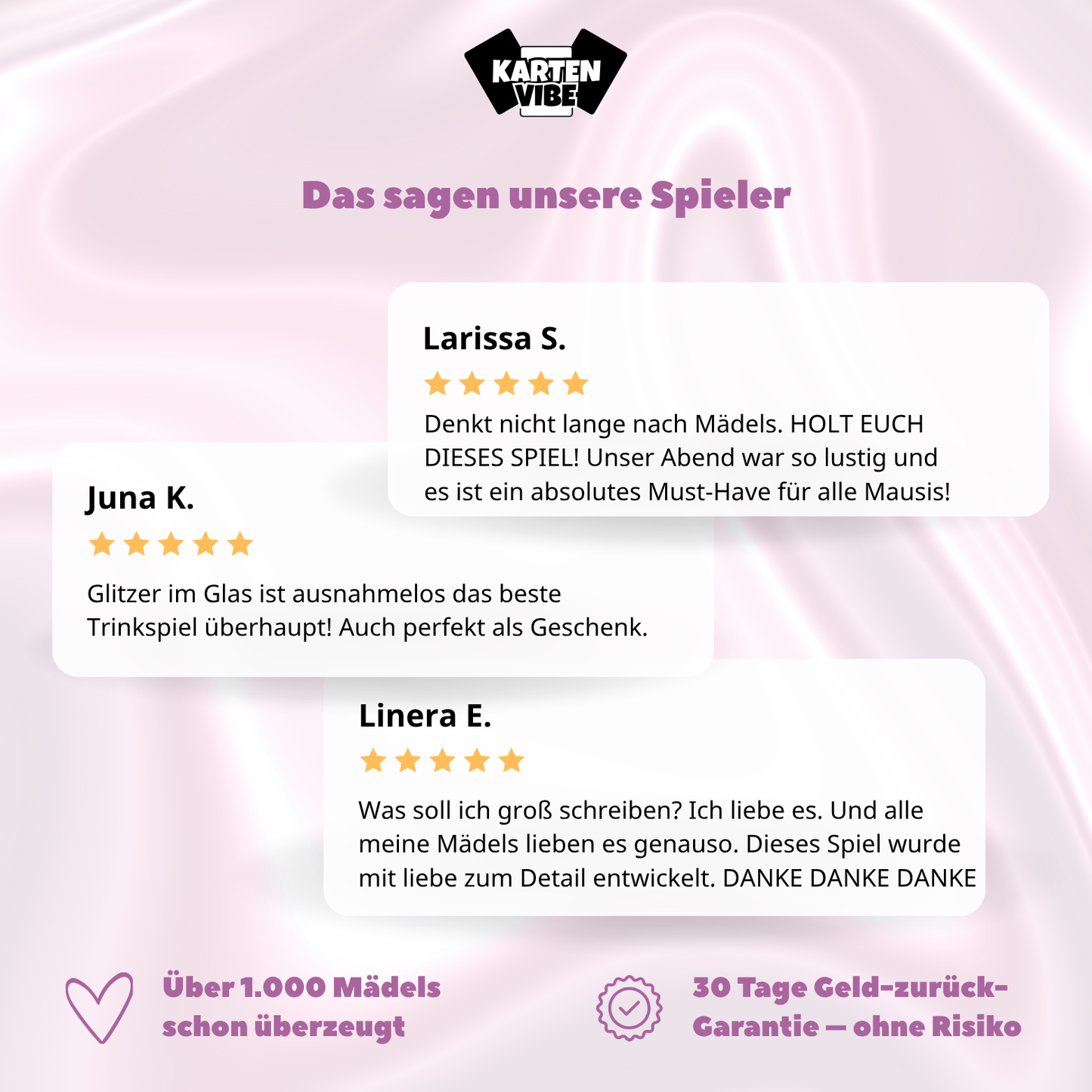 Glitzer im Glas