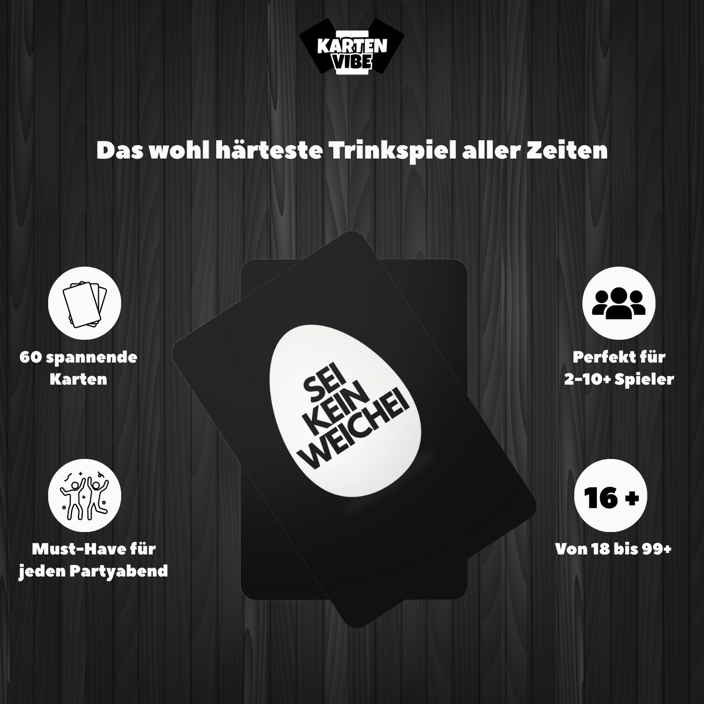 Mutproben-Spiel für Erwachsene ab 18 – Sei kein Weichei liefert härtere Challenges als „Sei kein Angsthase“