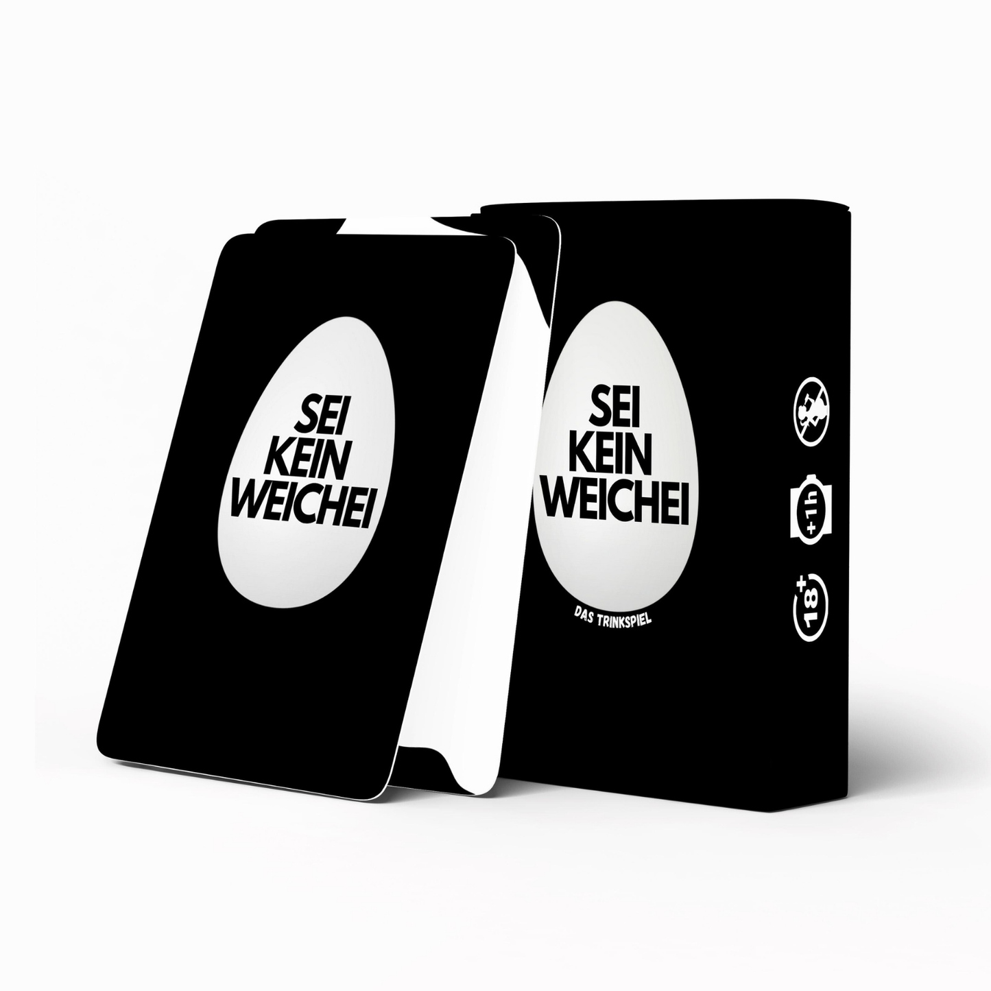 Sei kein Weichei – das frechere Kartenspiel als Alternative zu „Sei kein Angsthase“ mit 60 verrückten Challenges für Mutige