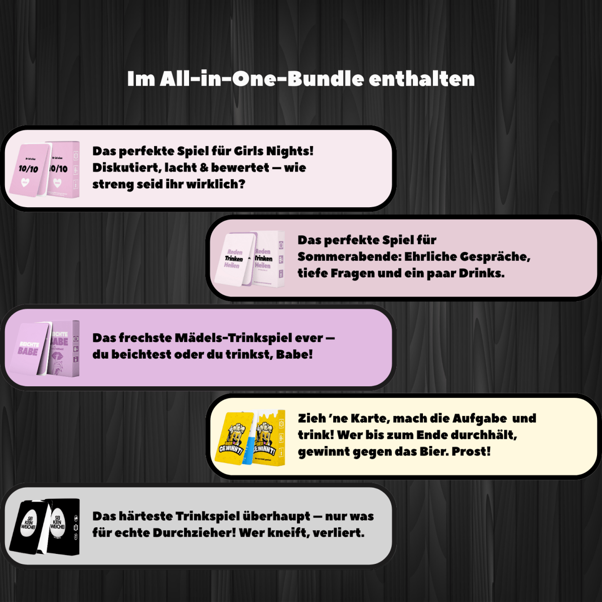 ALL - IN - ONE - BUNDLE - Kartenvibe