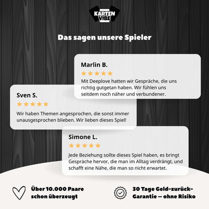 Deeplove - Kartenvibe