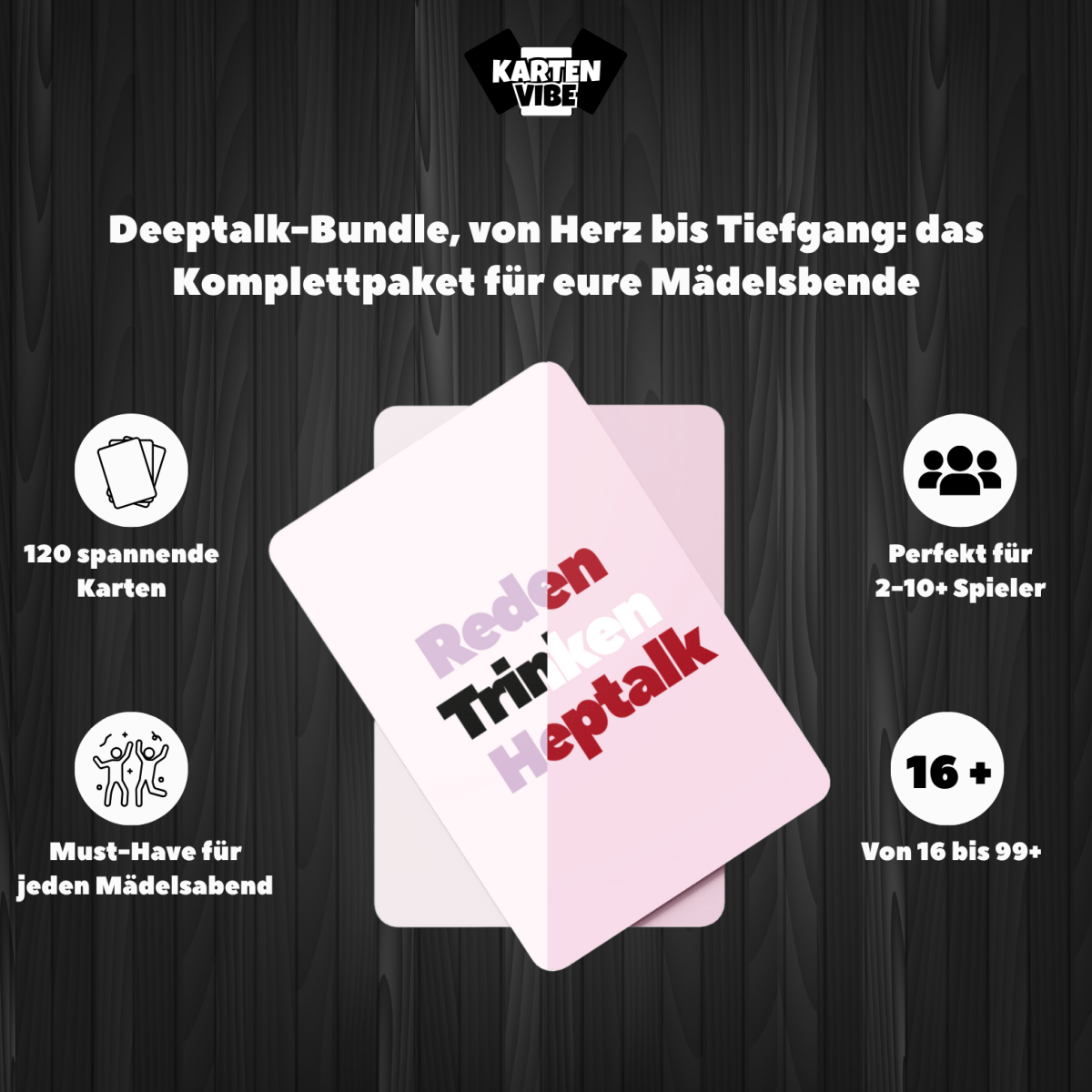 Deeptalk - Bundle - Kartenvibe