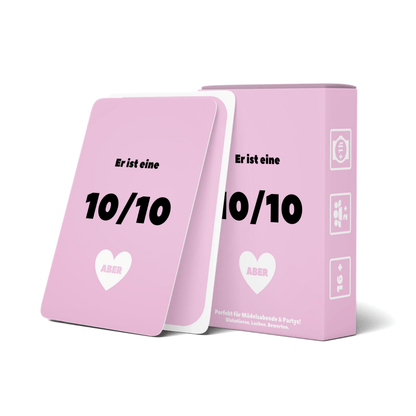 Er ist eine 10/10 - Kartenvibe