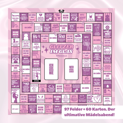 Glitzer im Glas - Kartenvibe