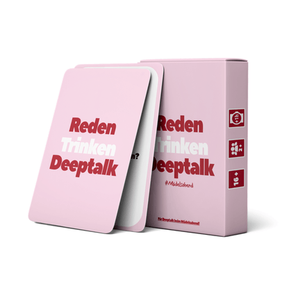 Reden, Trinken, Deeptalk - Kartenvibe