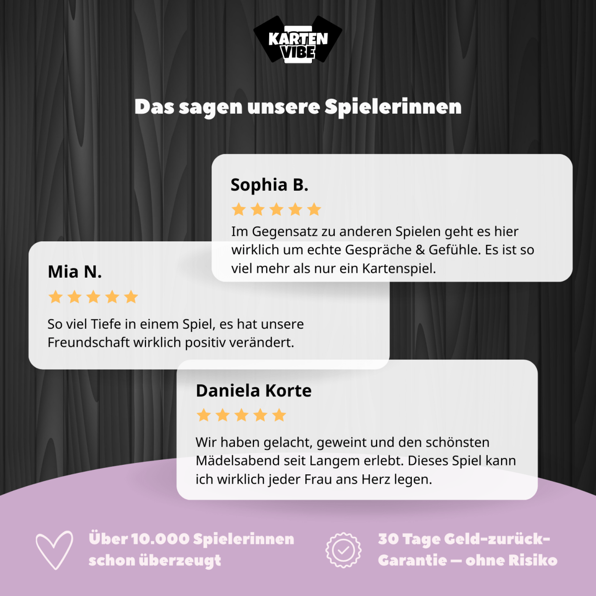 Reden, Trinken, Heilen - Kartenvibe