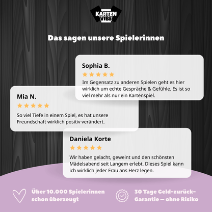 Reden, Trinken, Heilen - Kartenvibe