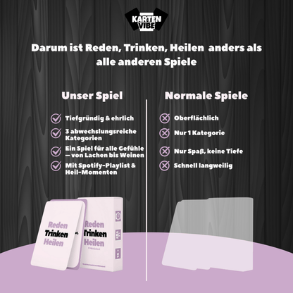 Reden, Trinken, Heilen - Kartenvibe