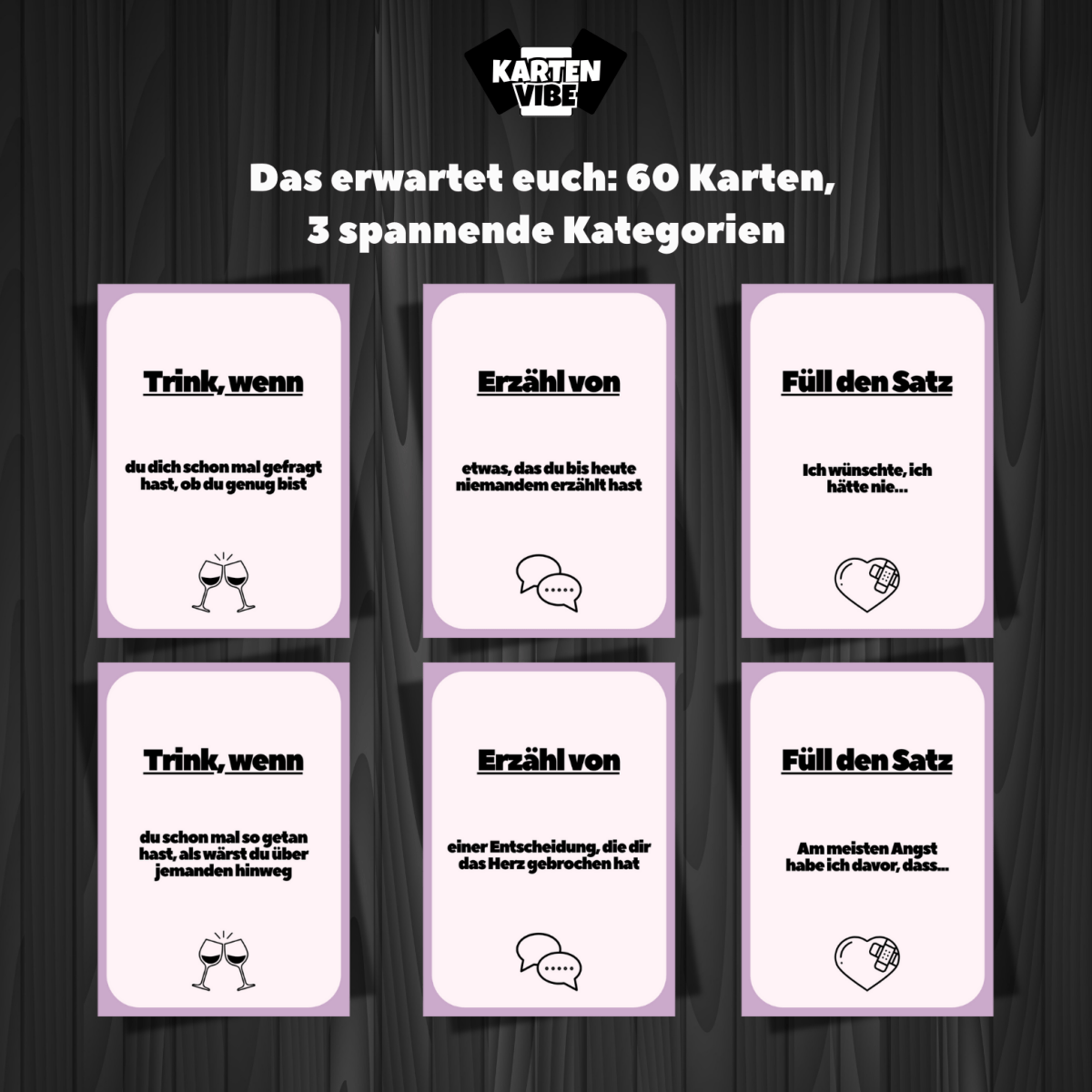 Reden, Trinken, Heilen - Kartenvibe